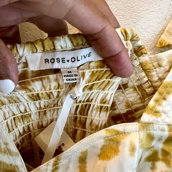 Rose & Olive Wide Leg Jumpsuit - Picture 8 of 9